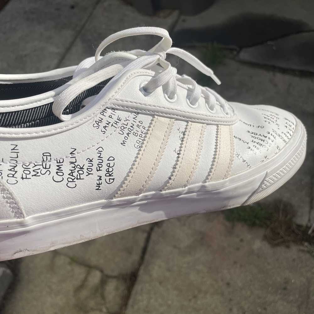 🔥 Adidas x Mark Gonzales Adi Ease Classified Gonz – White / Black Sz 10 🔥